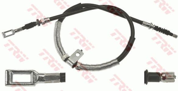 Cable Pull, parking brake GCH366