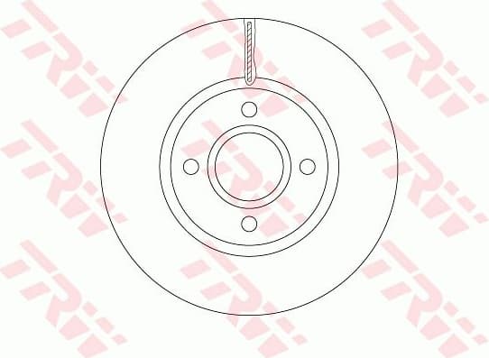 Brake Disc DF6509