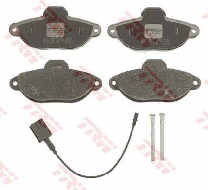 Brake Pad Set, disc brake COTEC GDB1745 - image 2