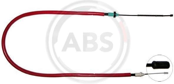 Cable Pull, parking brake K19298