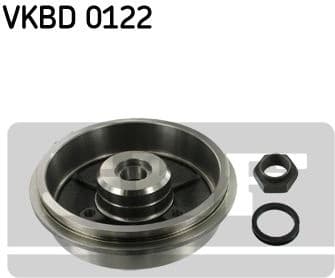 Brake Drum VKBD 0122