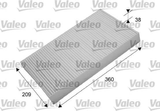 Filter, cabin air VALEO ESSENTIAL 698871
