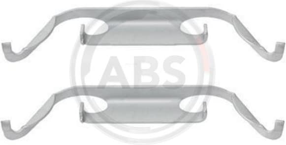 Accessory Kit, disc brake pad 1222Q