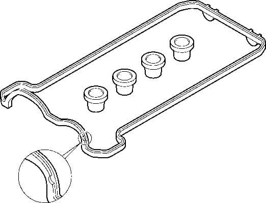 Gasket valve cover 475.840 - image 2