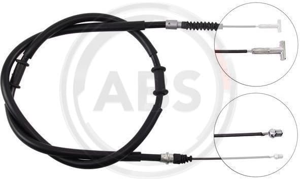 Cable Pull, parking brake K11696