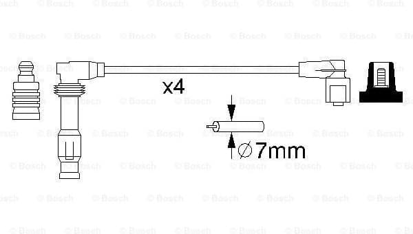 Ignition Cable Kit 0986356986 - image 5
