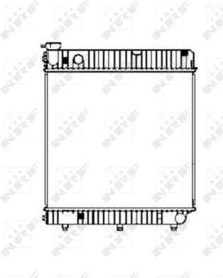 Radiator, engine cooling EASY FIT 507665 - image 4