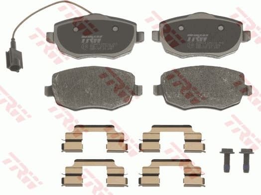 Brake Pad Set, disc brake COTEC GDB1707 - image 2