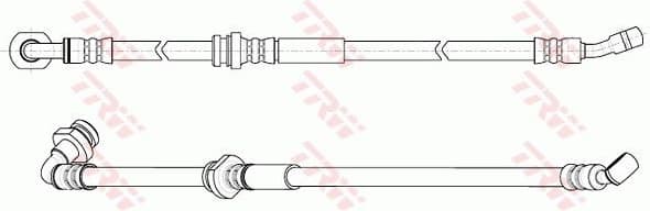 Brake Hose PHD431 - image 2