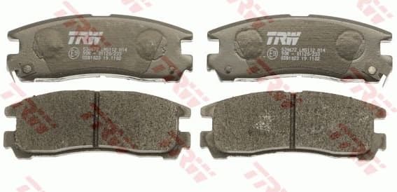 Brake Pad Set, disc brake COTEC GDB1023 - image 2
