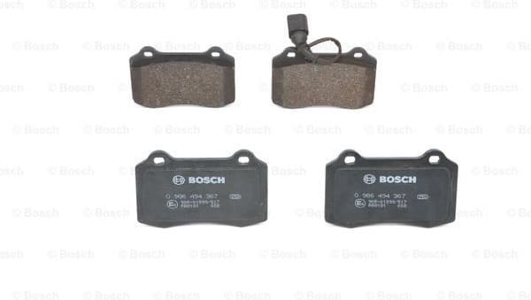 Brake Pad Set, disc brake 0986494367 - image 3