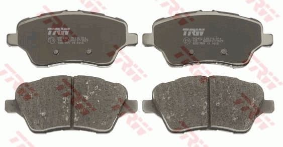 Brake pads front, Top Quality GDB1959 - image 2