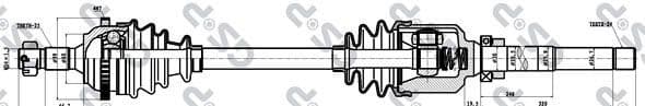 Drive Shaft 245016