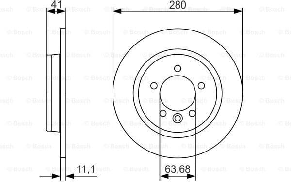 Brake Disc 0986479691 - image 2