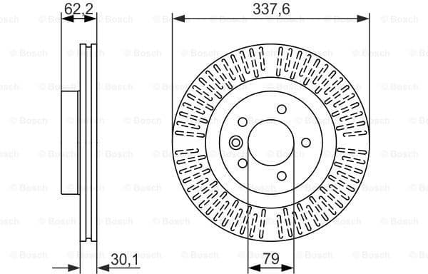 Brake Disc 0986479705 - image 2