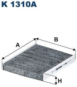 Filter, cabin air K1310A