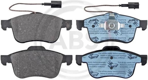 Brake Pad Set, disc brake 37485