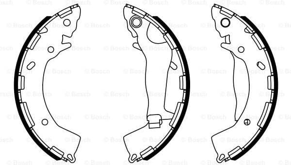 Brake Shoe Set 0986487954 - image 5