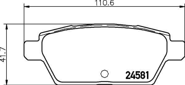Brake Pad Set, disc brake PRIME LINE P49051