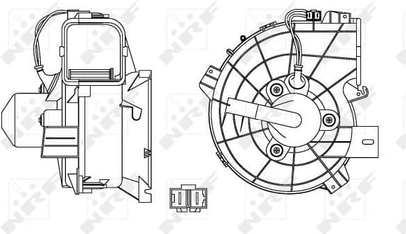 Interior Blower 34153