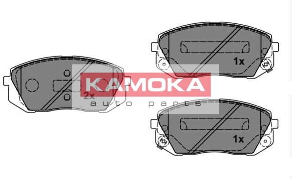 Brake pads front JQ101149