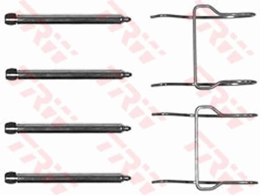 Accessory Kit, disc brake pad PFK238