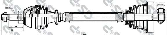 Drive Shaft 250025