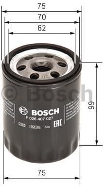 Oil Filter F026407027 - image 5