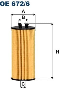 Oil Filter OE672/6