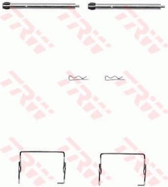 Accessory Kit, disc brake pad PFK371