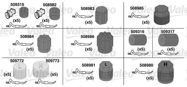 O-Ring Repair Set 509734