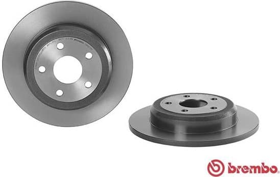 Brake discs kit rear, (2pcs), Top Quality 08.N233.11 - image 2