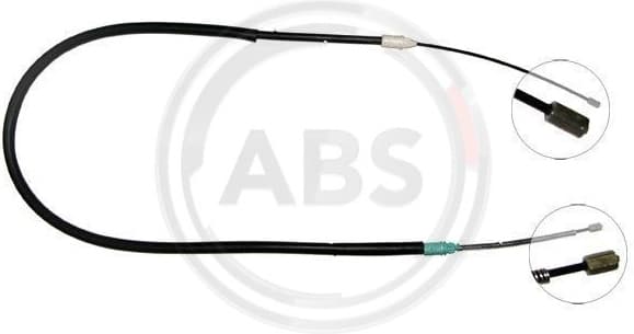 Cable Pull, parking brake K19196