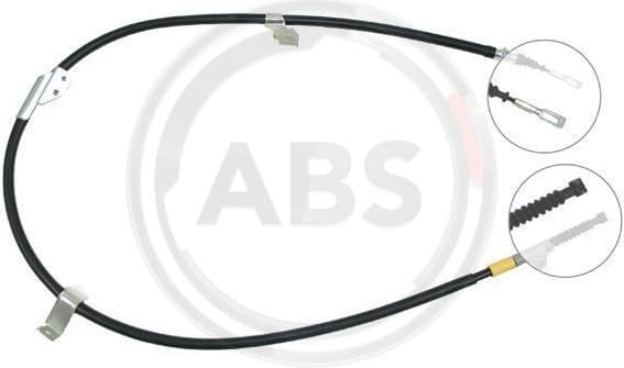 Cable Pull, parking brake K15077