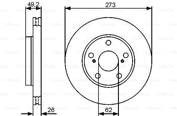 Brake Disc 0986479425 - image 5