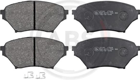 Brake Pad Set, disc brake 37191