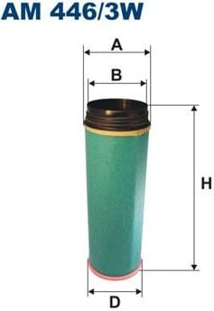 Secondary Air Filter AM446/3W