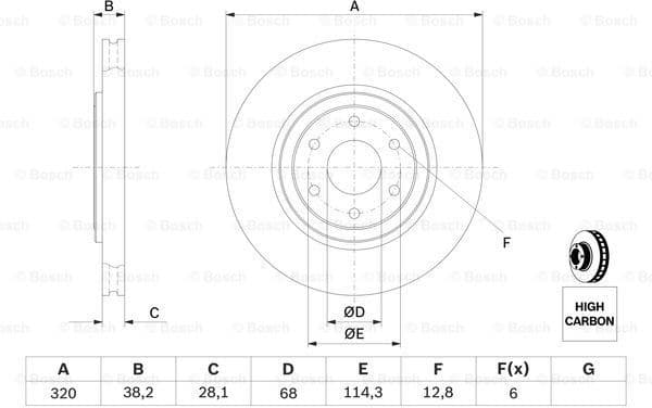 Brake Disc 0986479357 - image 6