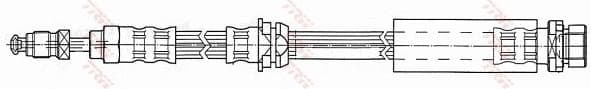 Brake Hose PHB438 - image 2