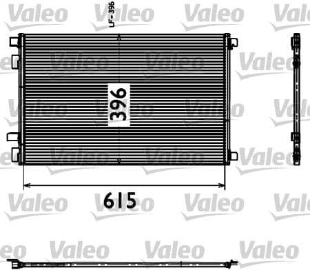 Condenser, air conditioning 817608
