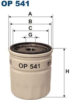Oil Filter OP541