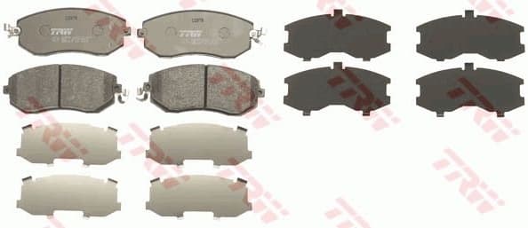 Brake Pad Set, disc brake COTEC GDB3519 - image 2