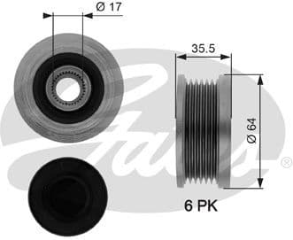 Alternator Freewheel Clutch DriveAlign™ OAP7073