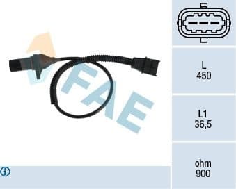 Sensor, crankshaft pulse 79333