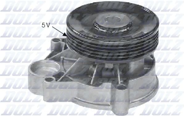 Water Pump, engine cooling B320