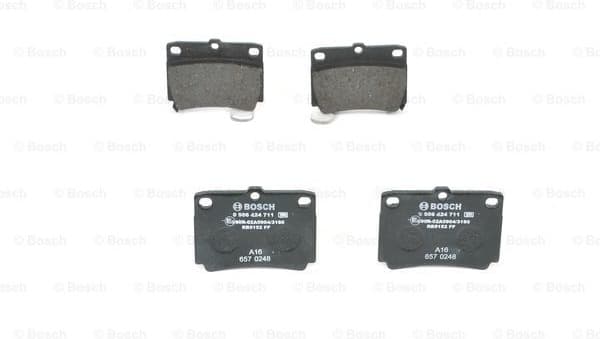Brake Pad Set, disc brake 0986424711 - image 3