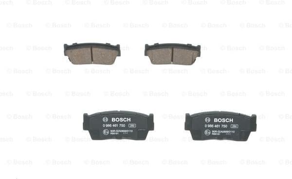 Brake Pad Set, disc brake 0986461750 - image 3