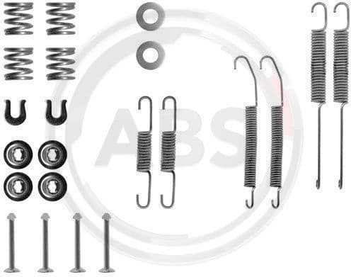 Accessory Kit, brake shoes 0718Q