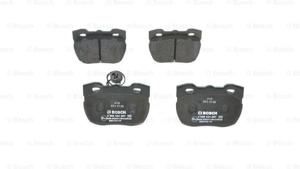Brake Pad Set, disc brake 0986424287