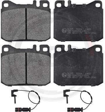 Brake Pad Set, disc brake 36105